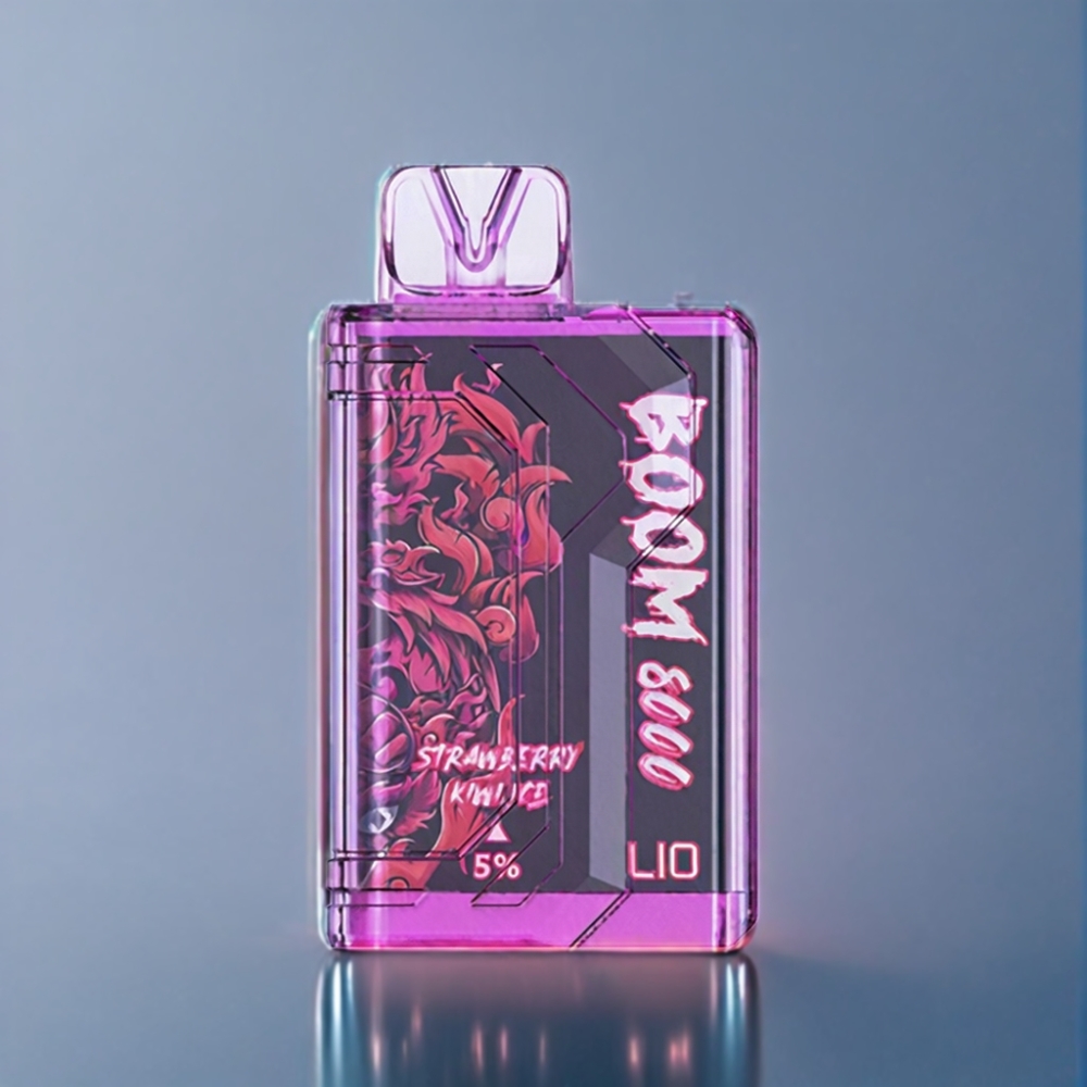 LIO BOOM PRO 8000 Puffs Engros Danmark Jordbær Kiwi Is 650mAh