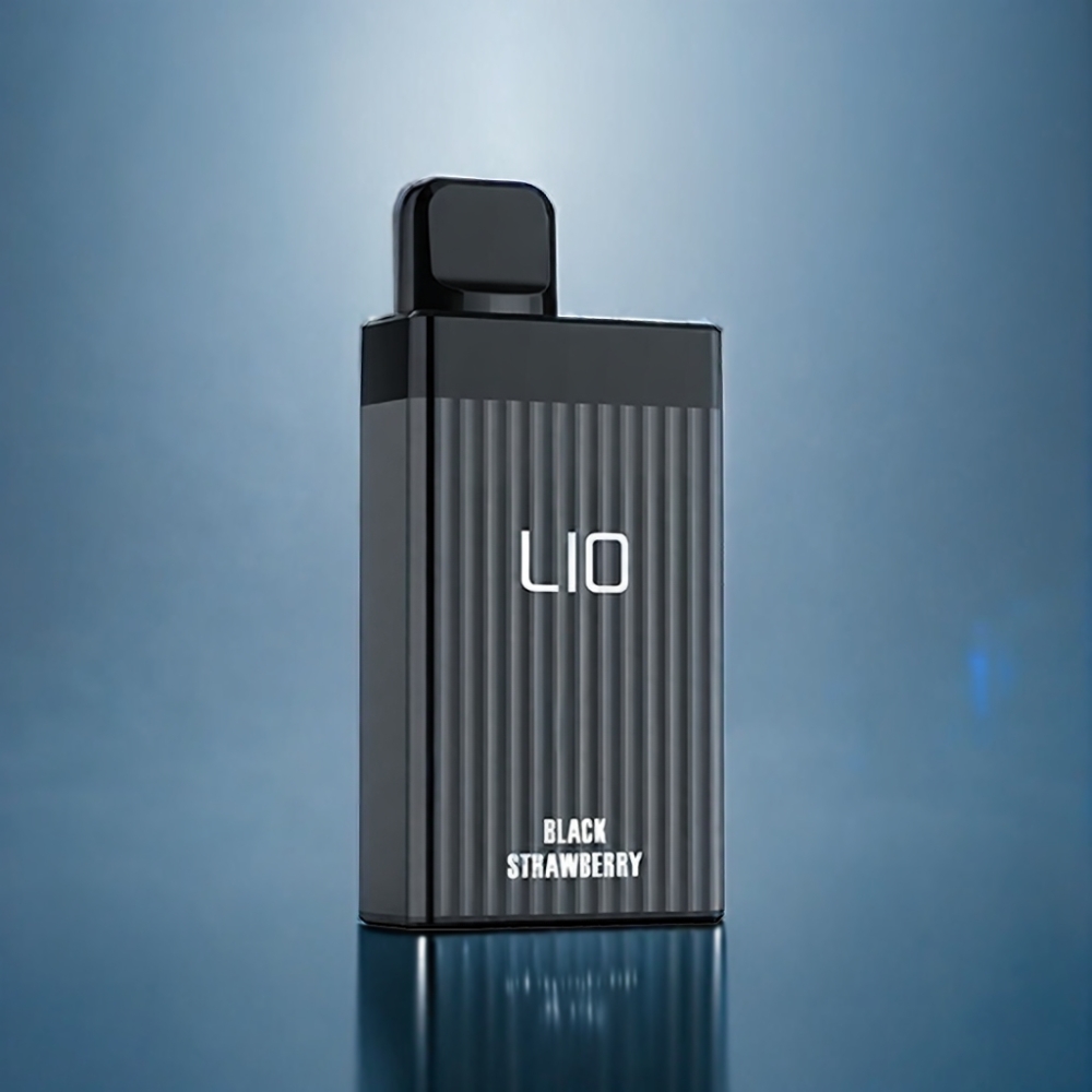 LIO BOXX 4000 Puffs Engros Danmark Sort Jordbær 10ml