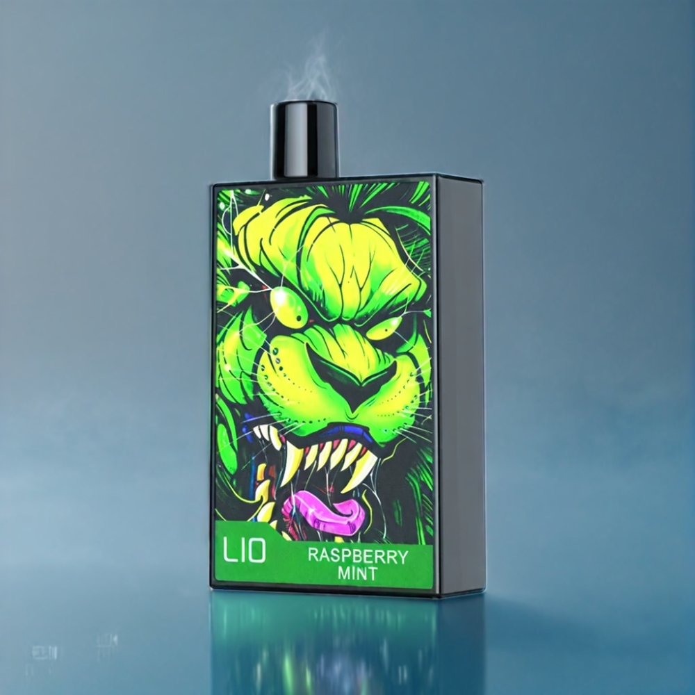 LIO CAPO 4500 Puffs Engros Danmark Hindbær Mynte 600mAh