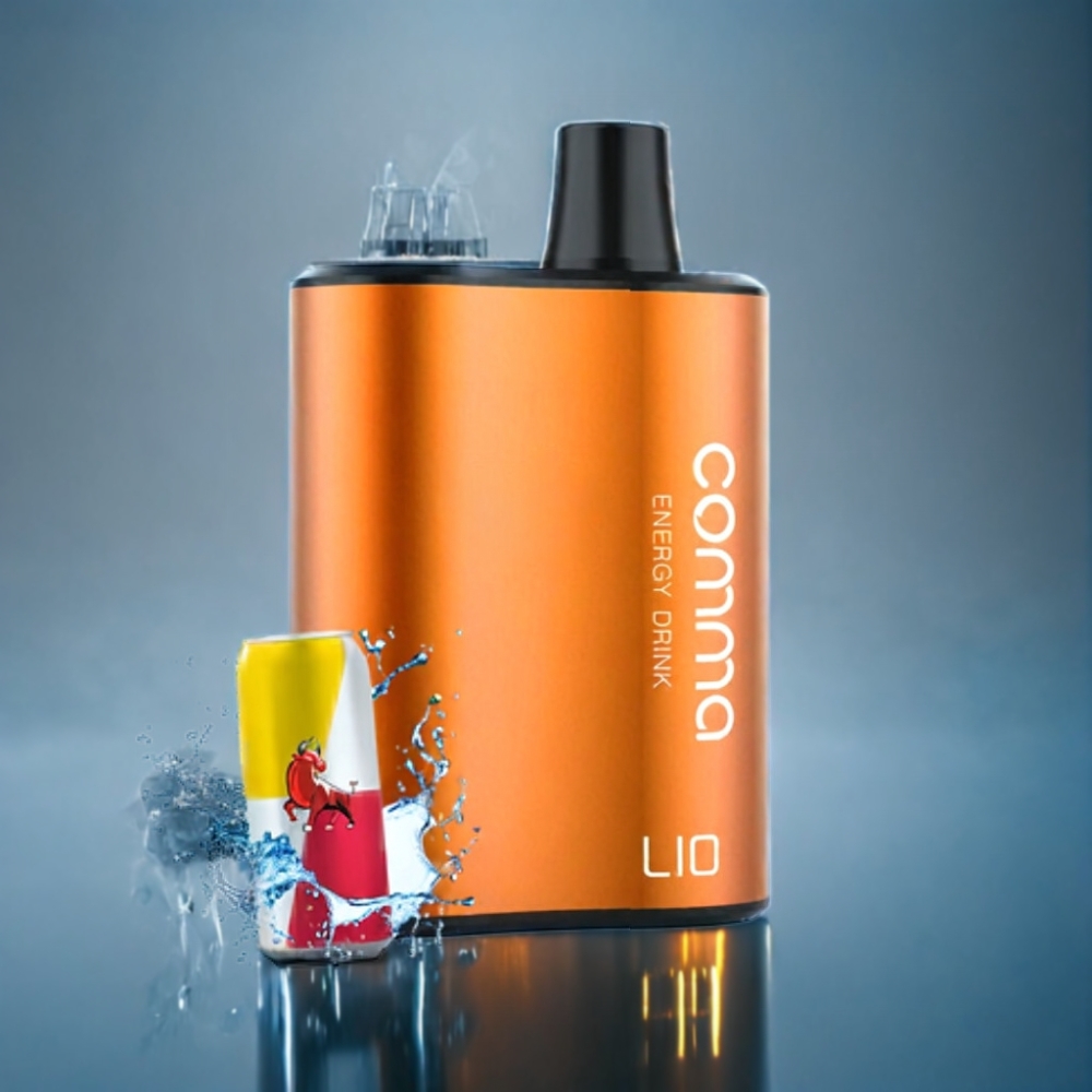 LIO COMMA 5000 Puffs Engros Danmark 15 ml Aluminum Alloy Energy Drink