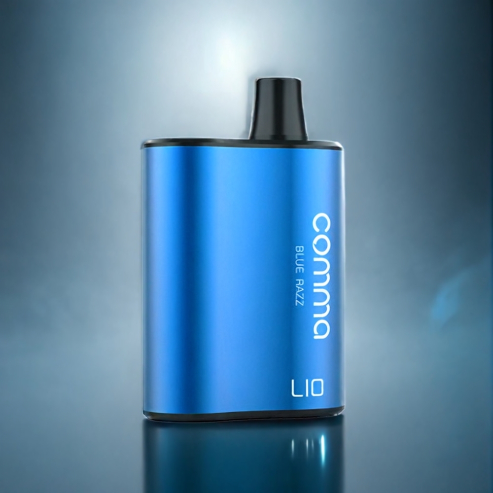 LIO COMMA 5000 Puffs Engros Danmark 15 ml Blå Hindbær