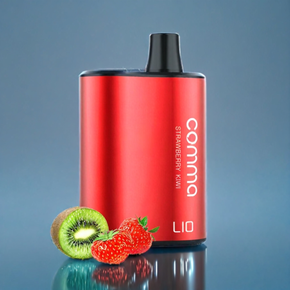 LIO COMMA 5000 Puffs Engros Danmark 15 ml Jordbær Kiwi