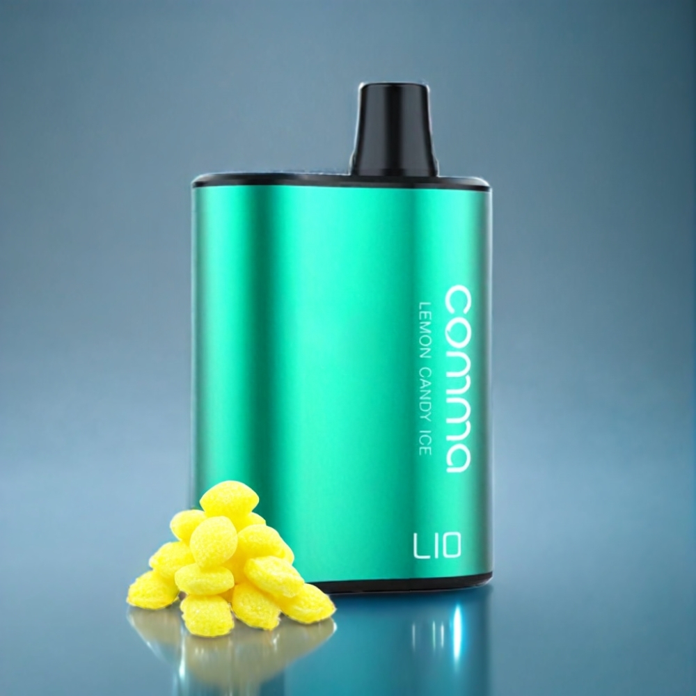 LIO COMMA 5000 Puffs Engros Danmark Engangs Vape Citron Slik Is