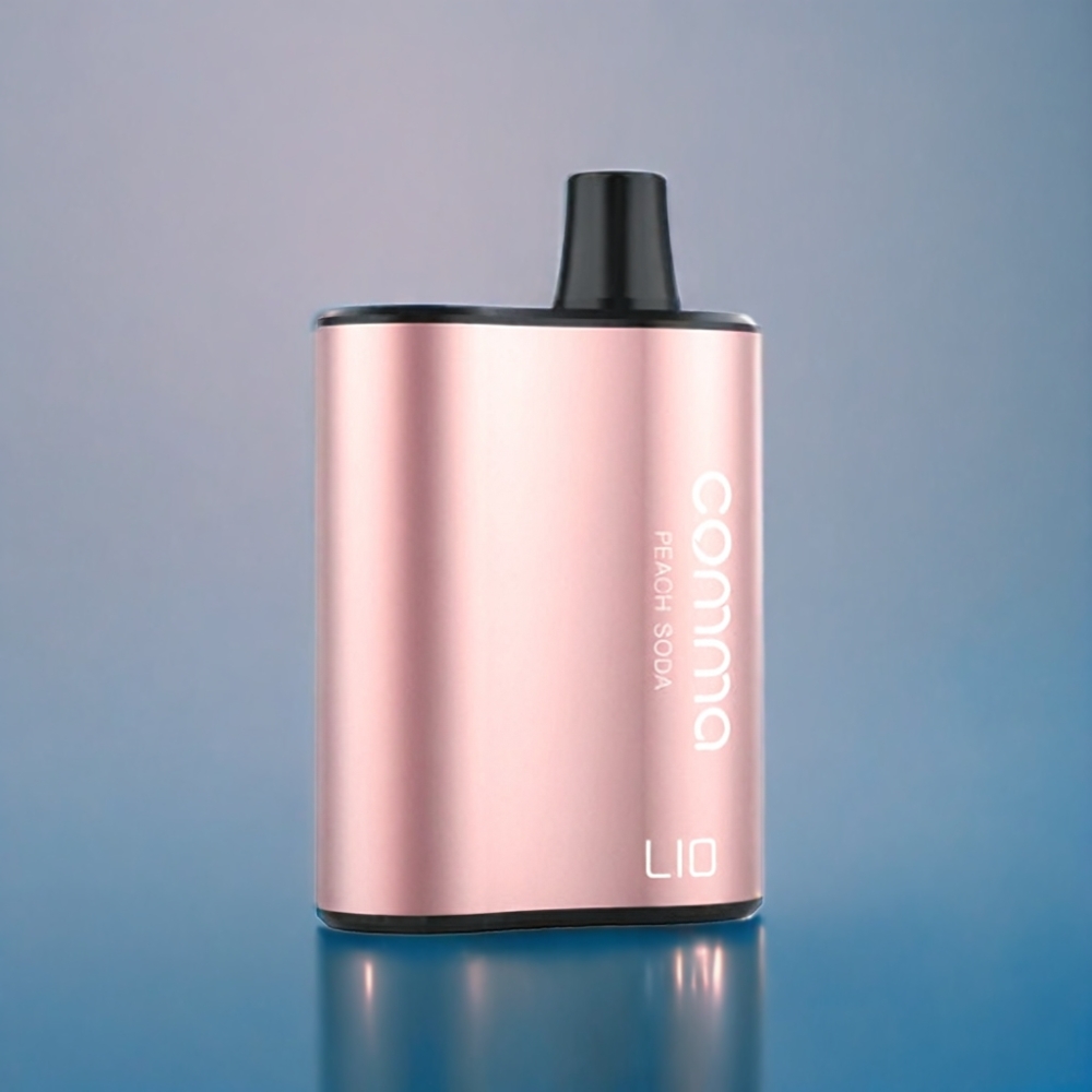 LIO COMMA 5000 Puffs Engros Danmark Fersken Sodavand