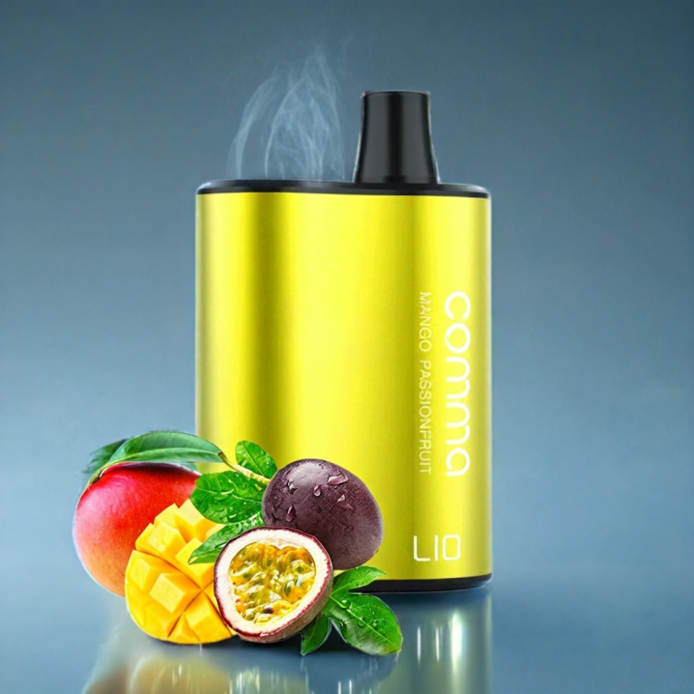 LIO COMMA 900mAh Engros Danmark Engangs Vape Mango Passionsfrugt