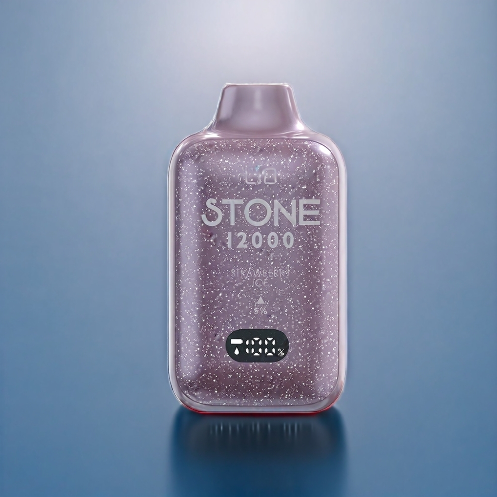 LIO Stone 12000 Puffs Engros Danmark Engangs Vape Jordbær Is 18ML
