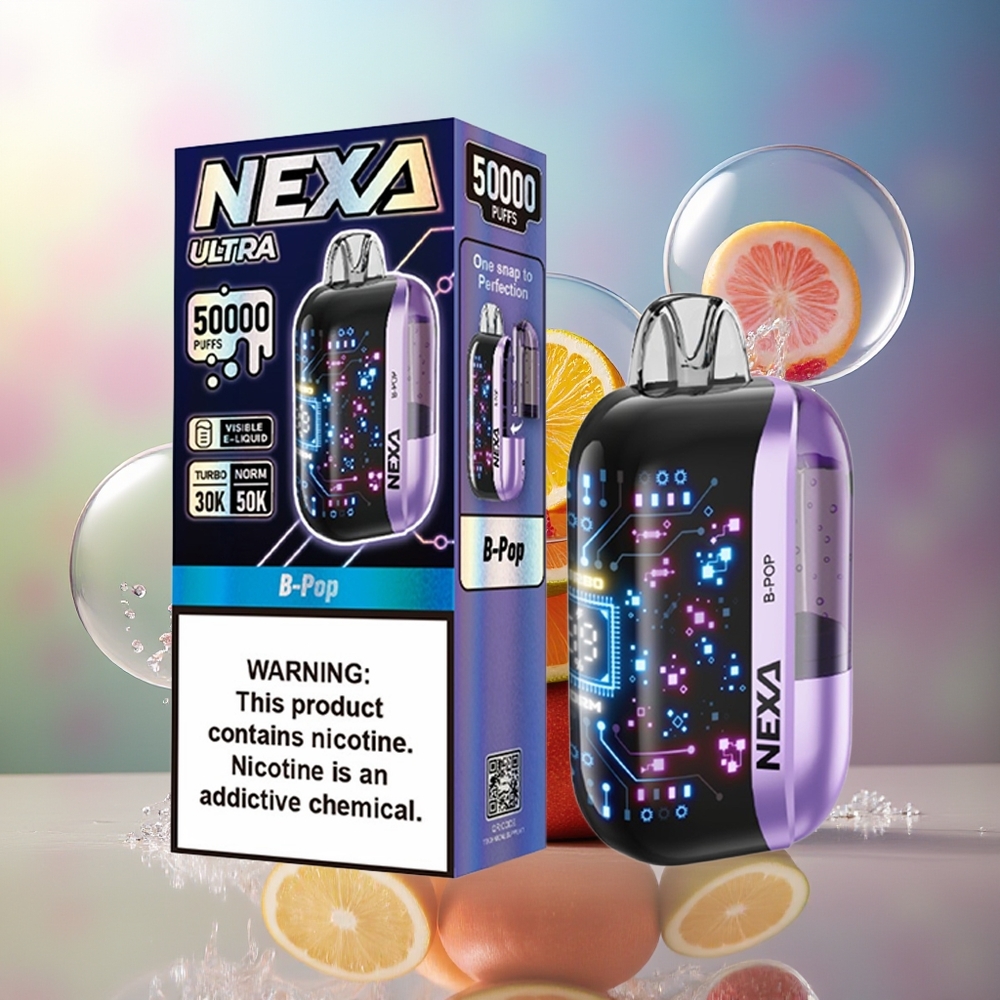 NEXA Ultra 50000 Puffs 20ml Engros Danmark B Pop