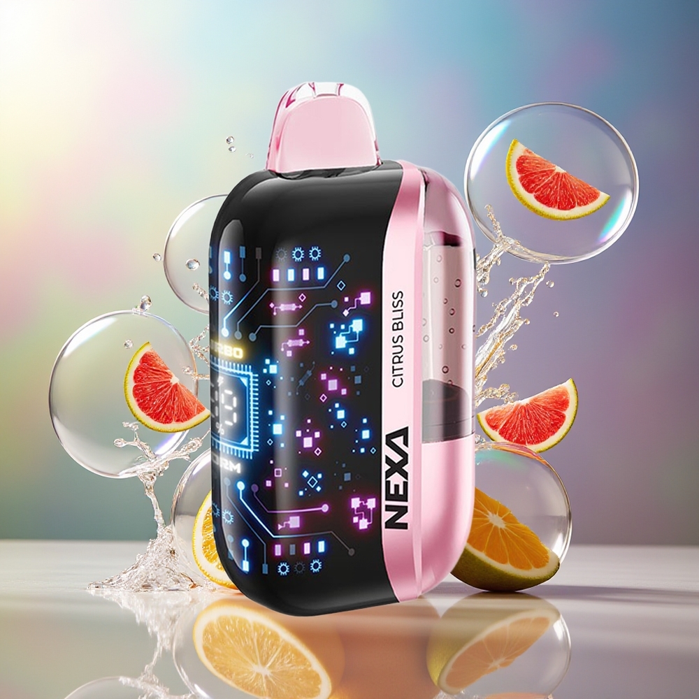 NEXA Ultra 50000 Puffs 20ml Engros Danmark Citrus Lykke