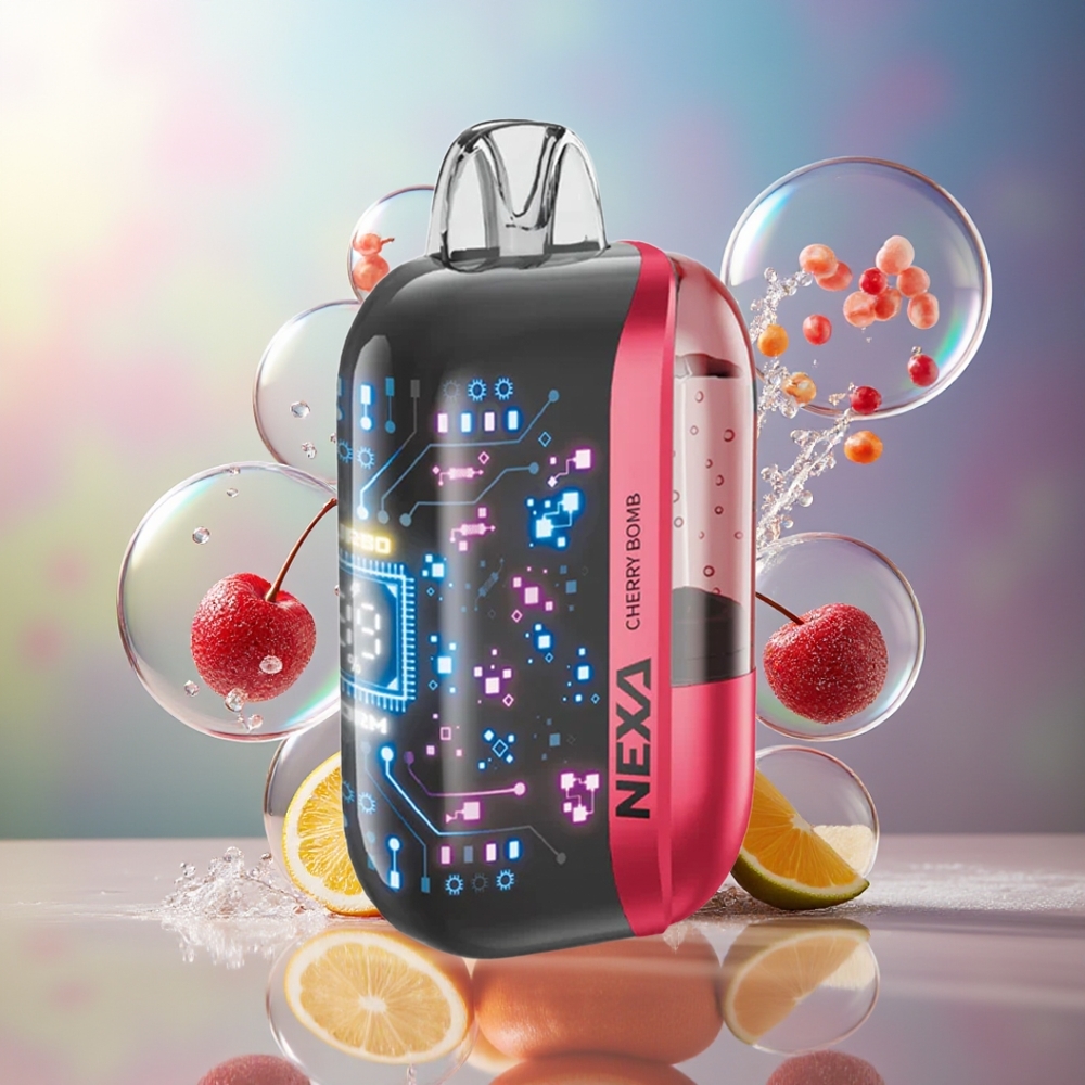 NEXA Ultra 50000 Puffs 20ml Engros Danmark Disposable Kirsebær Vape