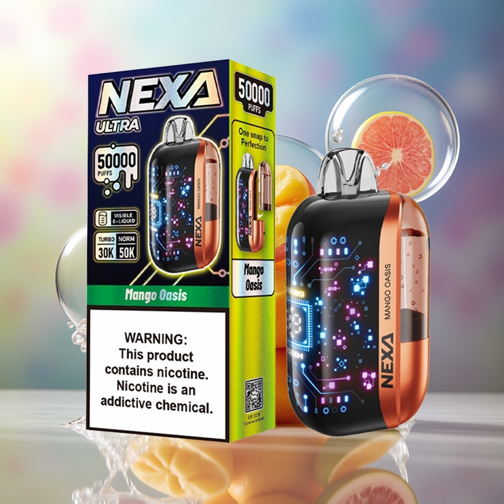NEXA Ultra 50000 Puffs 20ml Engros Danmark Mango Oase