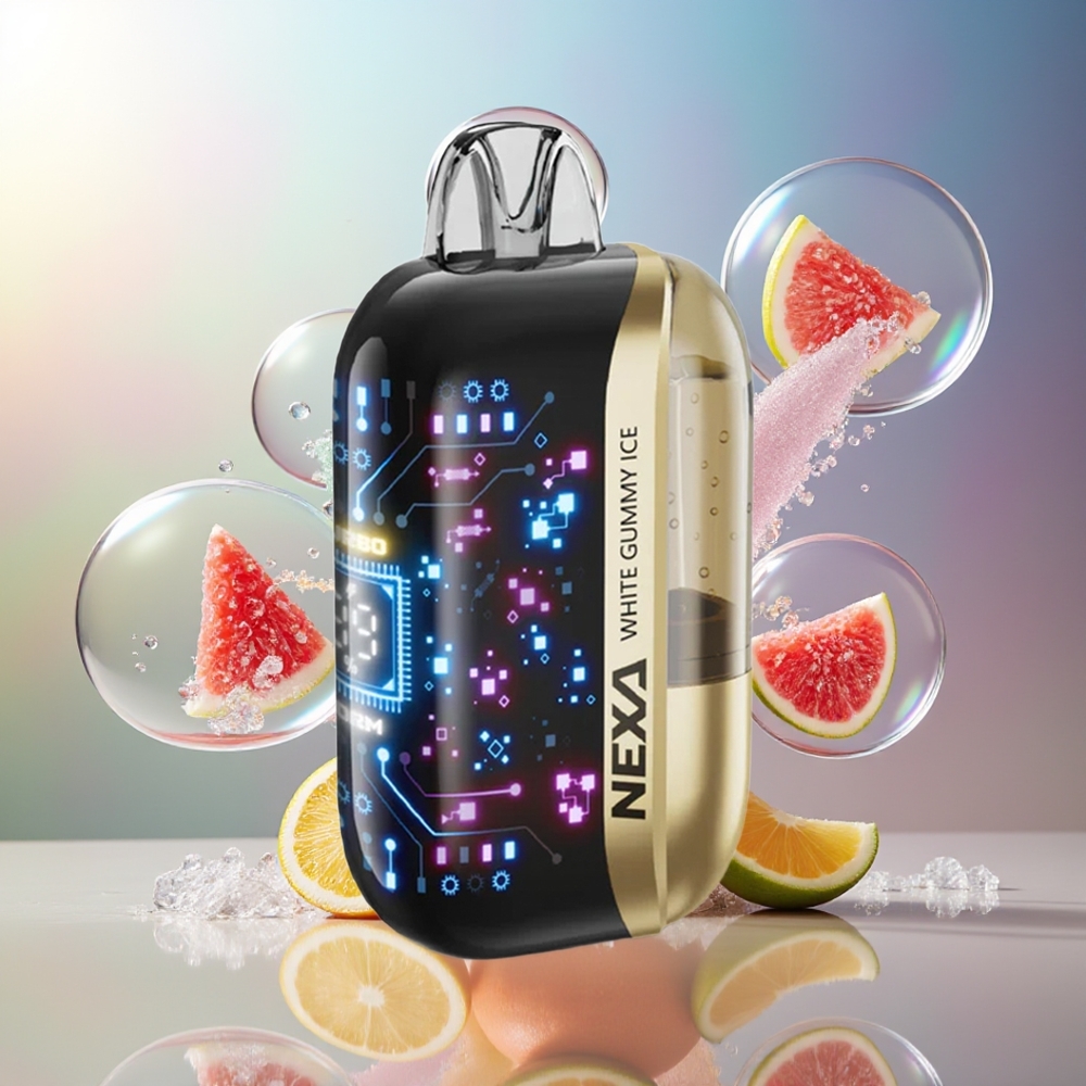 NEXA Ultra 50000 Puffs 20ml Hvid Gummy Is Engros Danmark