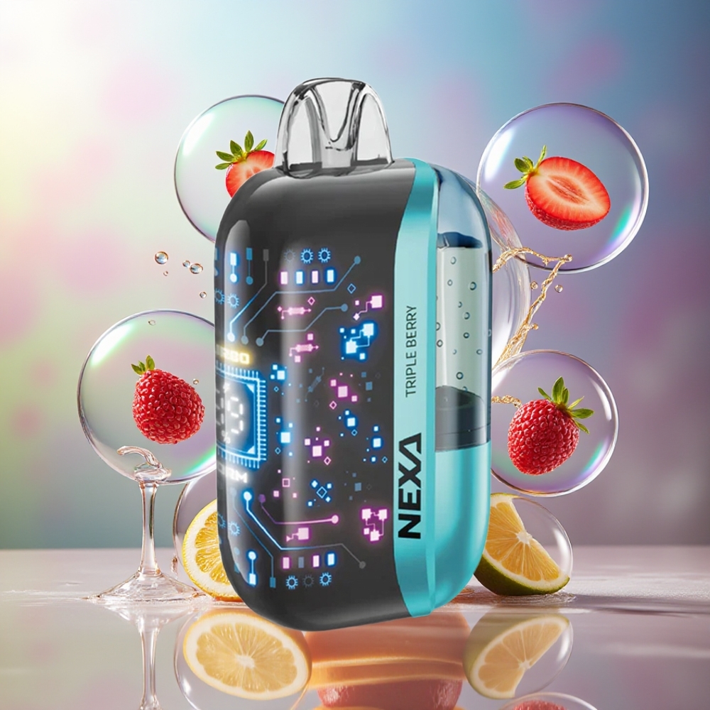 NEXA Ultra 50000 Puffs Tre Bær 20ml Engros Danmark