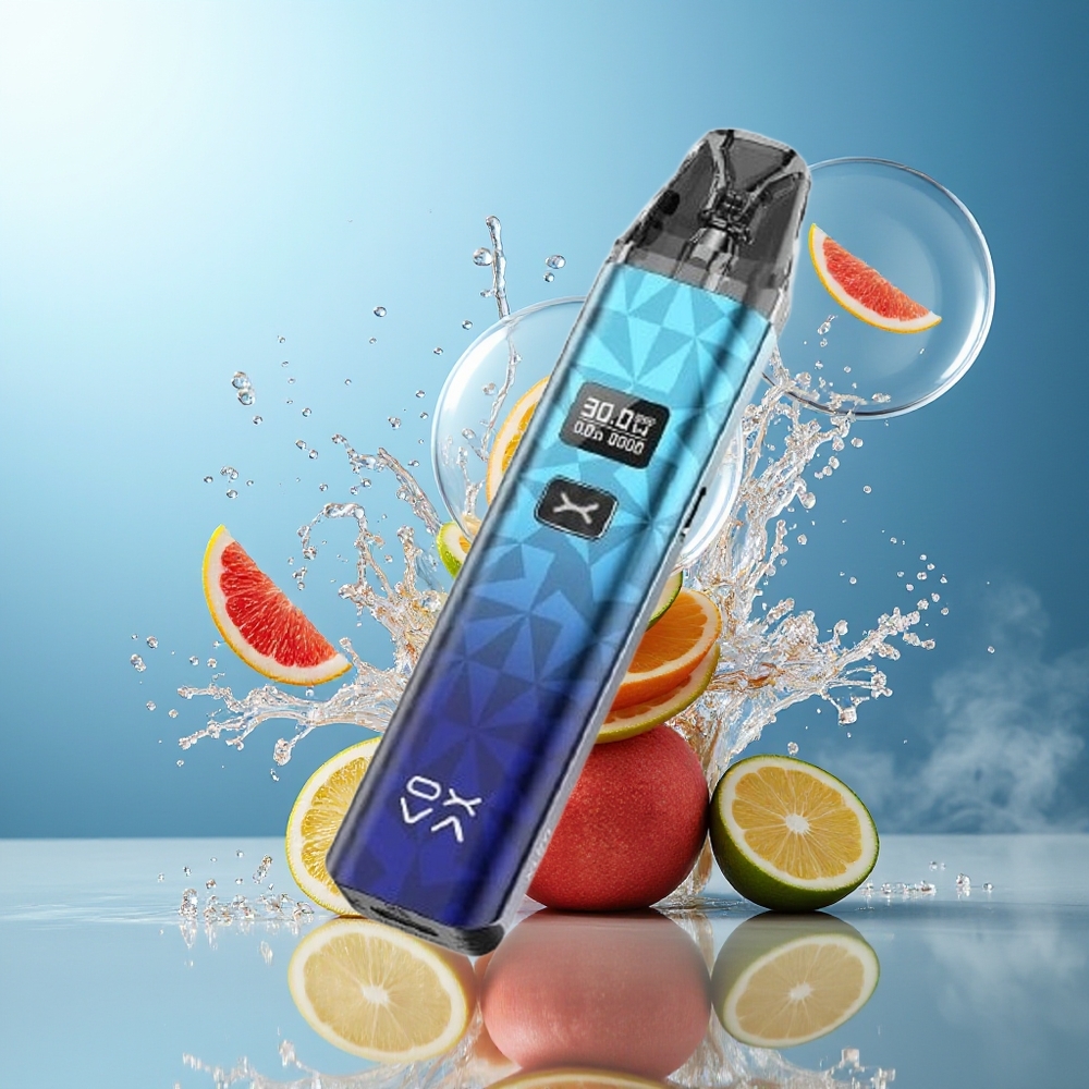 Oxva Xlim Classic Edition 0.6ohm Pod Kit Gradient Blå 2 mundstykker Engros Danmark
