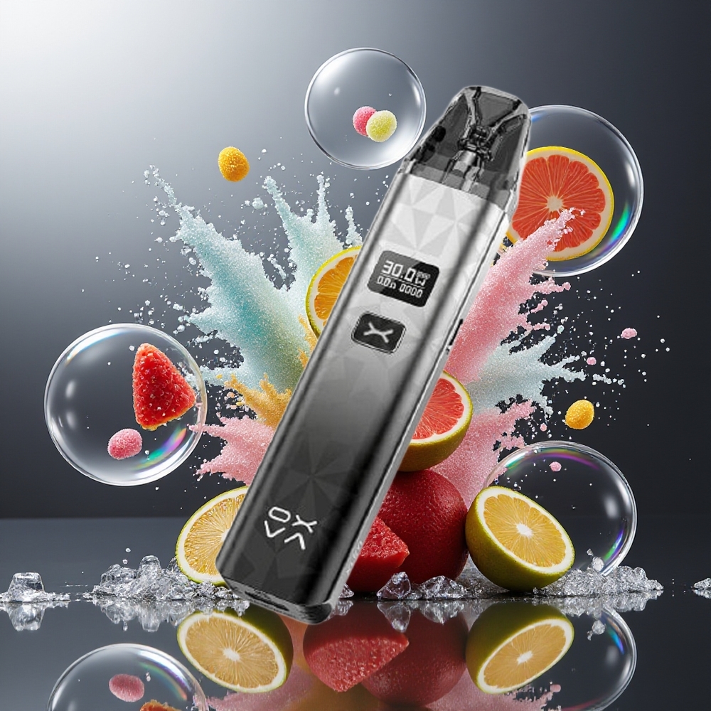 Oxva Xlim Classic Edition 2-mund 1000 mAh Engros Danmark Sort Sølv