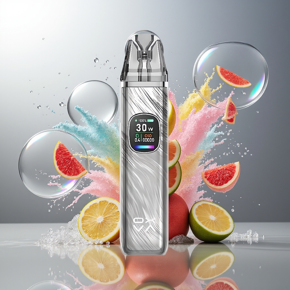Oxva Xlim Pro 2 30W Pod Kit Platinagrå Engros Danmark