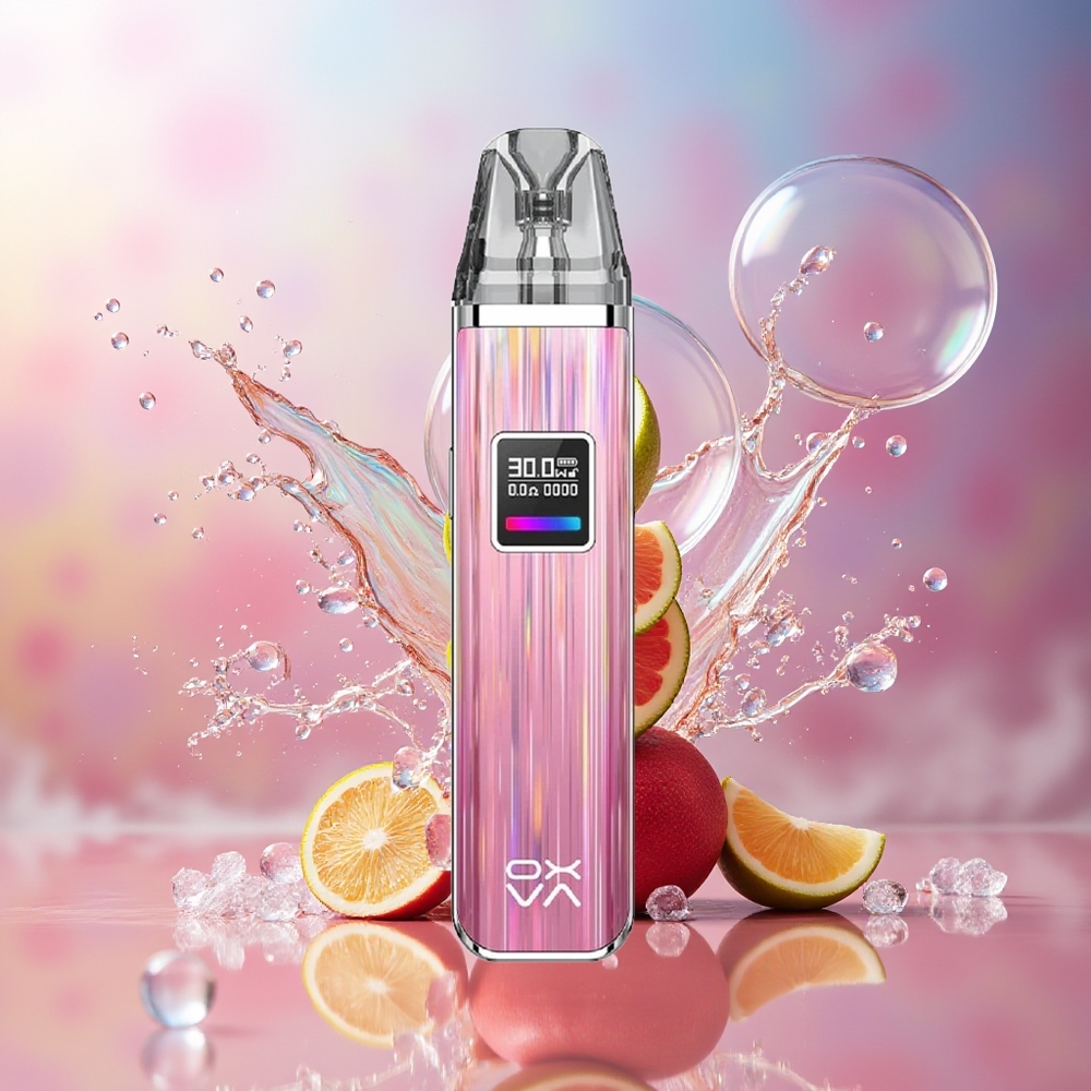 Oxva Xlim Pro Pod 2mundt 30W Max Strøm 1000mAh Batteri Glinsende Pink Engros Danmark