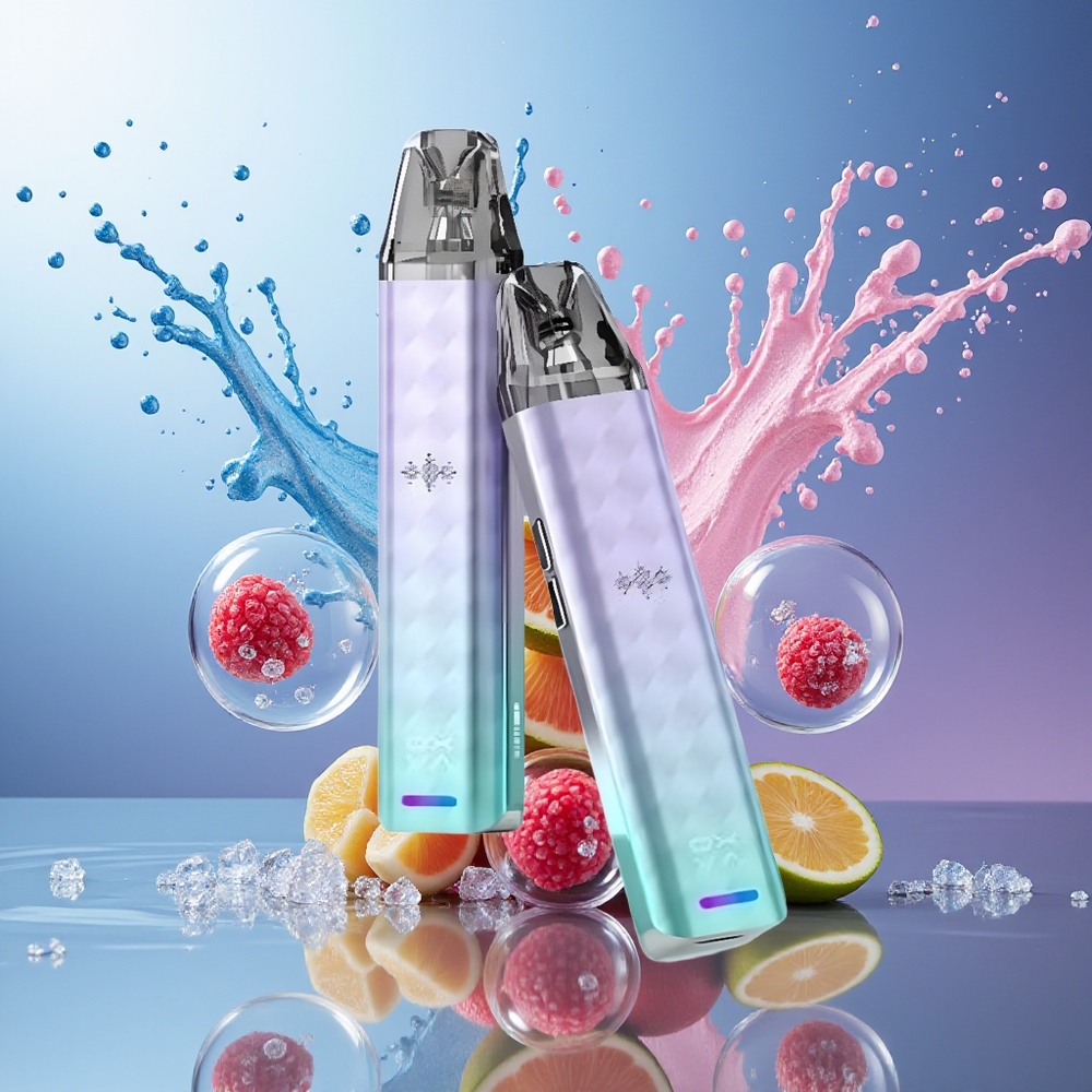 Oxva Xlim SE 2 Mund 1000mAh Engros Danmark Blå Lilla Pod Vape Kit