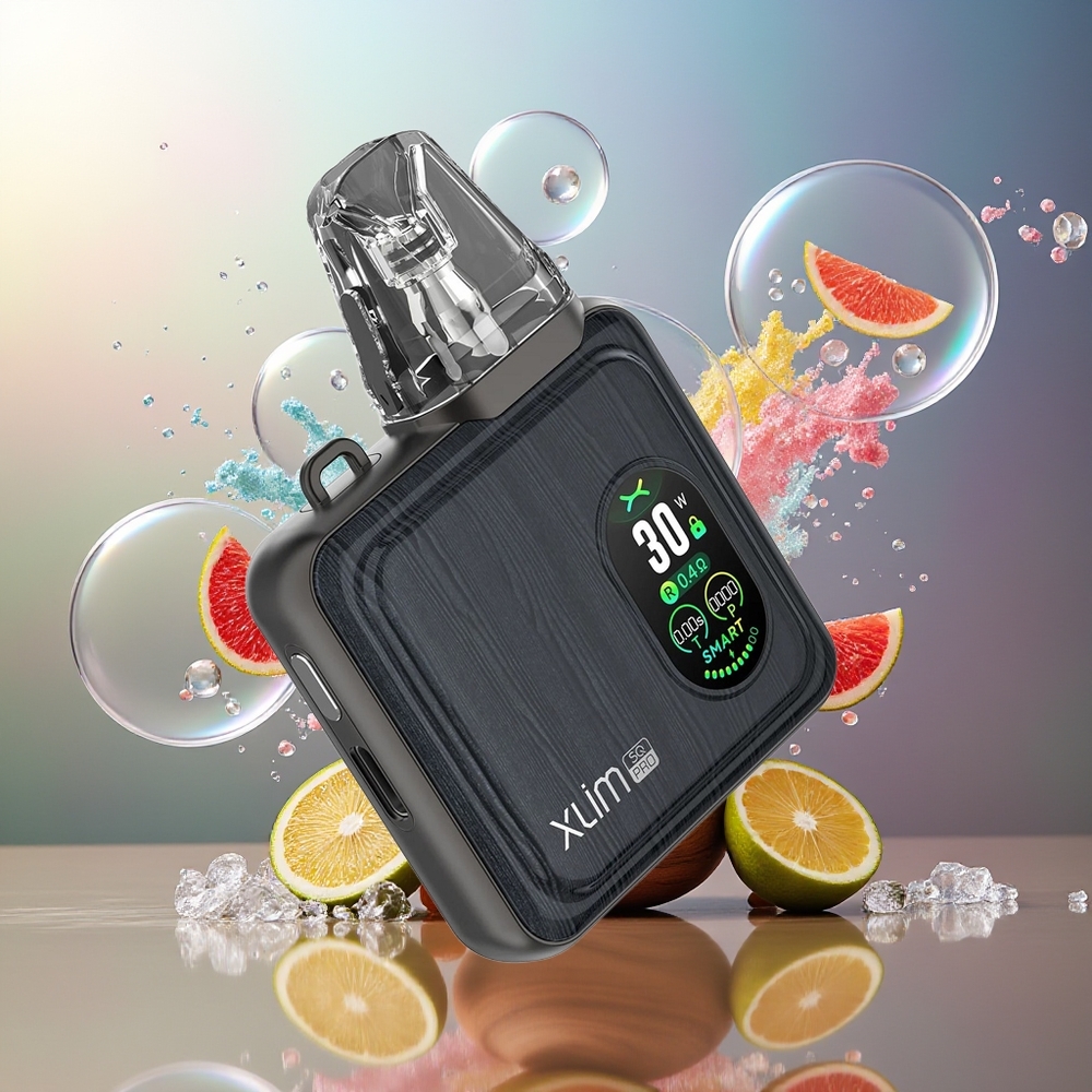 Oxva Xlim SQ Pro 2 Mund 30W Engros Danmark Gunmetal Træ