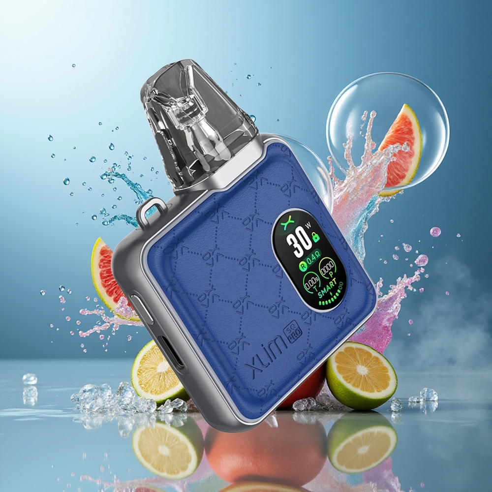 Oxva Xlim SQ Pro 30W Engros Danmark Blå Læder