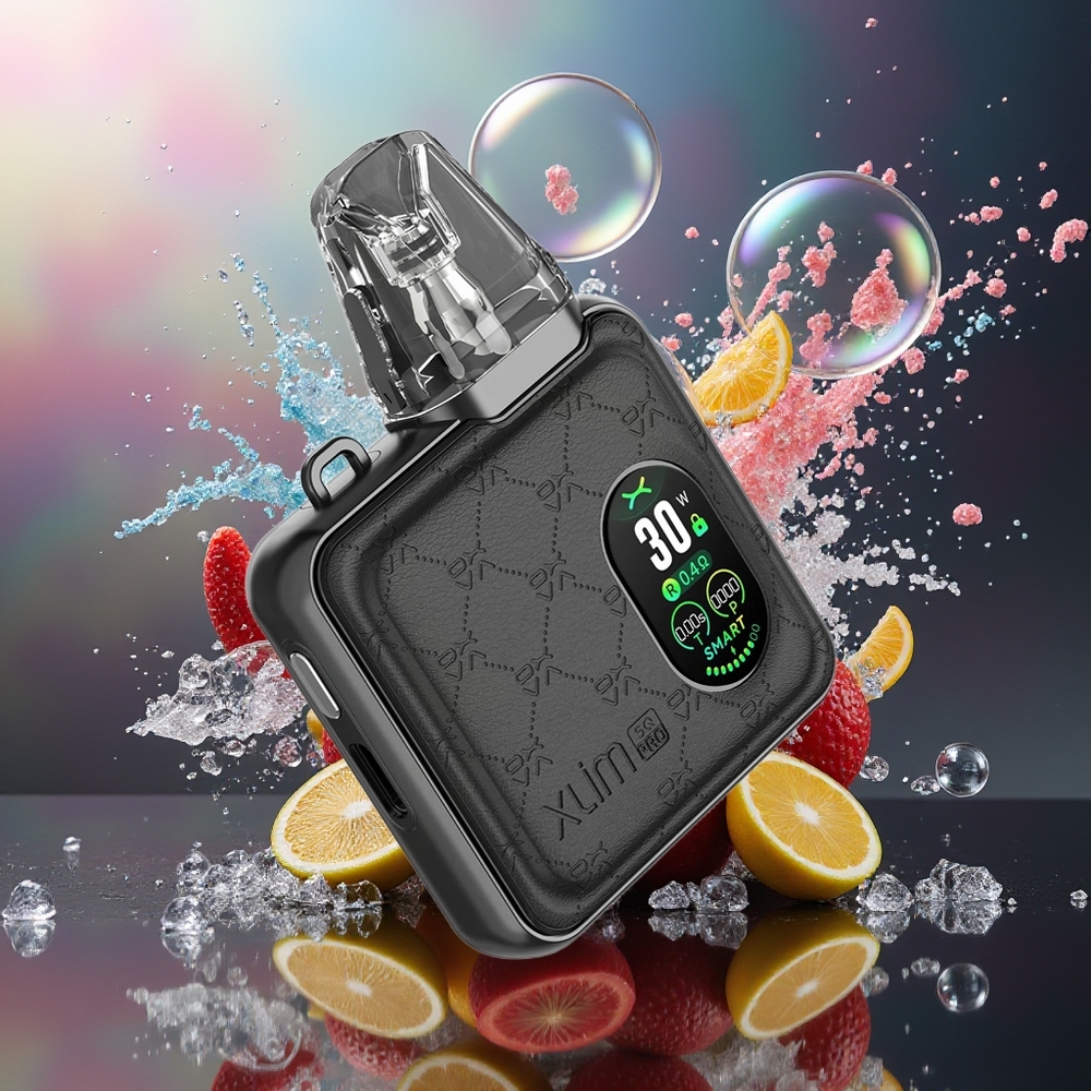 Oxva Xlim SQ Pro 30W Engros Danmark Læder Sort