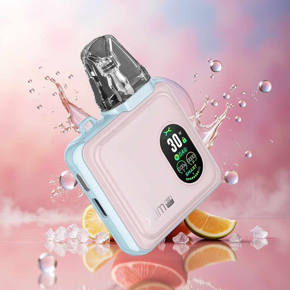 Oxva Xlim SQ Pro 30W Engros Danmark Vape Kit Pastel Lyserød