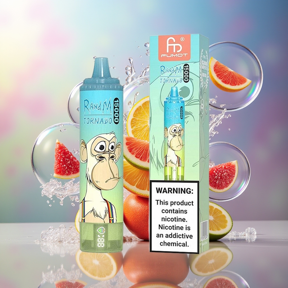 RandM Fumot Tornado 15000 Puffs 25ml Engros Danmark Is Pop