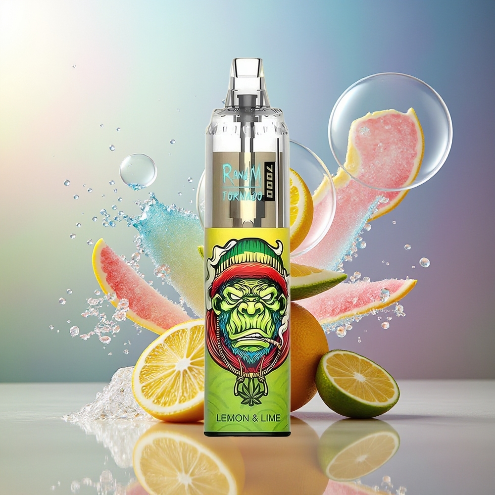 RandM Fumot Tornado 7000 Pust Mesh Citron Lime Engros Danmark