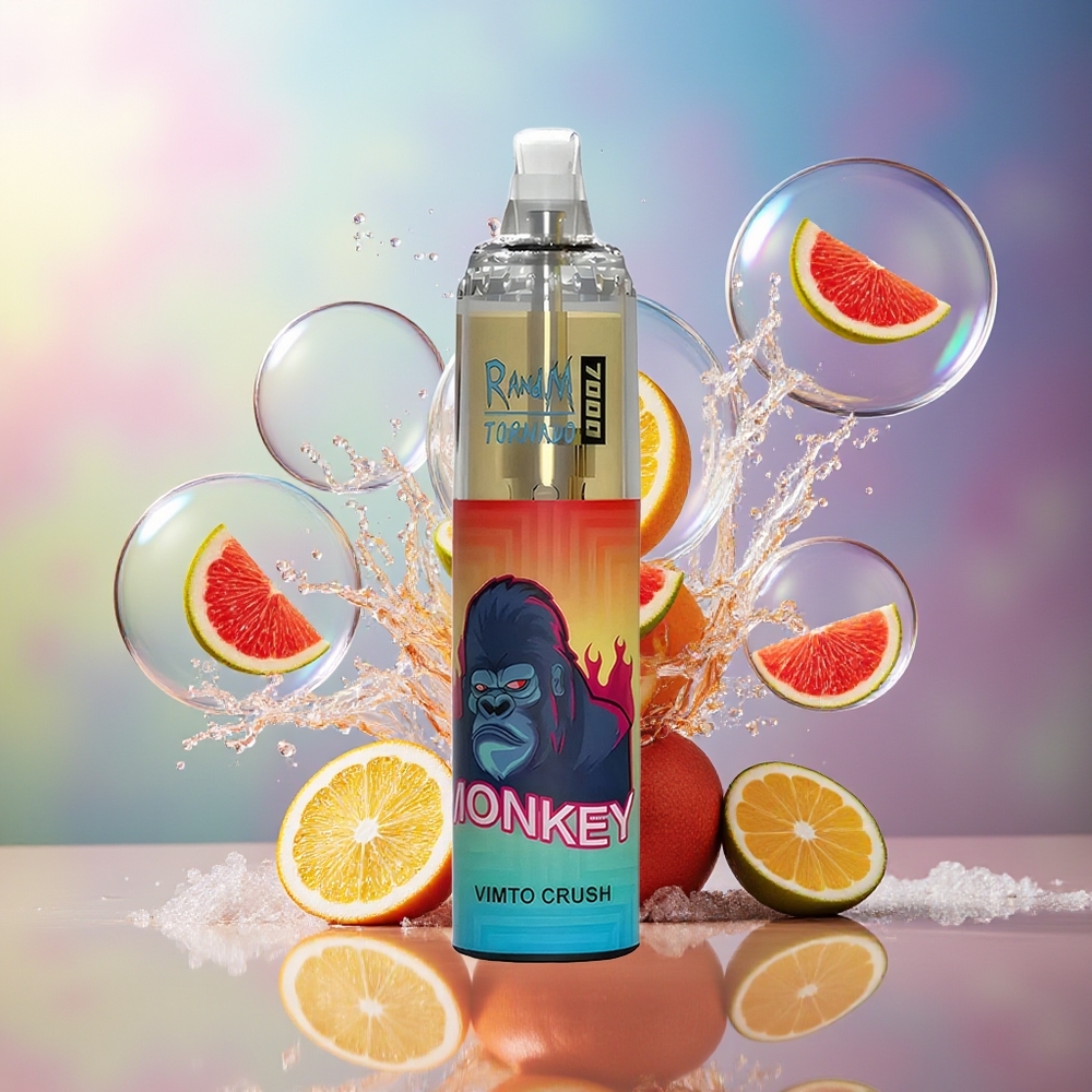 RandM Fumot Tornado 7000 Pust Mesh Engros Danmark Vimto Knuse