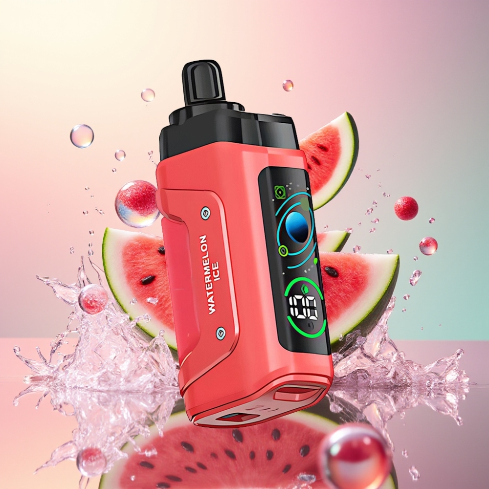 Razz Bar 45000 Puffs Engros Danmark Vandmelon Is Justerbar Luftstrøm