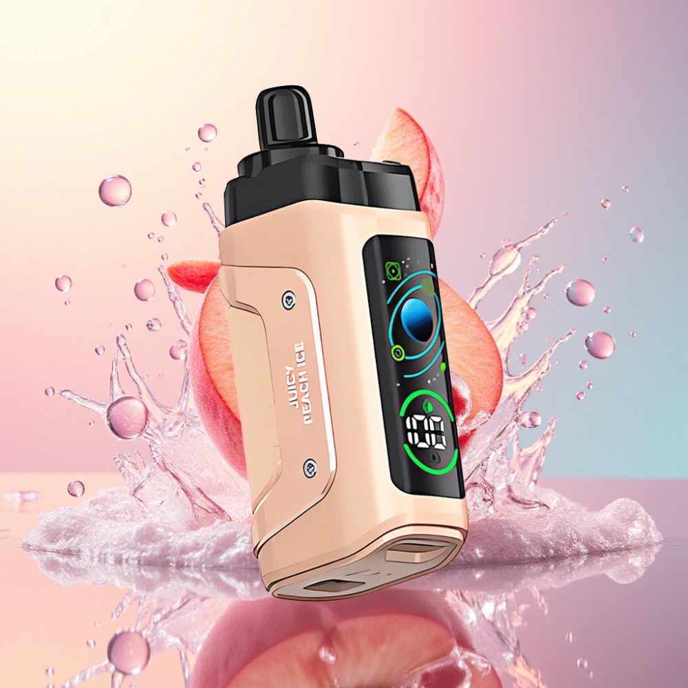 Razz Bar 45000 Puffs Juicy Peach Is Mesh Coil Engros Danmark