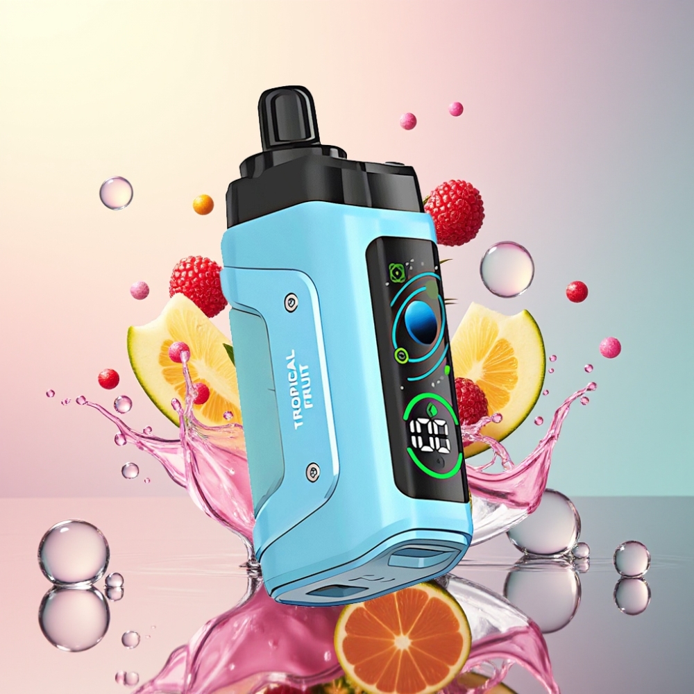 Razz Bar 45000 Puffs Tropisk Frugt Type-C Engros Danmark