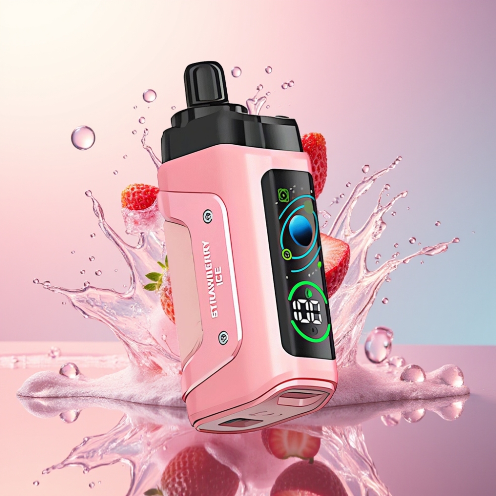 Razz Bar 45000 Puffs Type-C Engros Danmark Jordbær Is