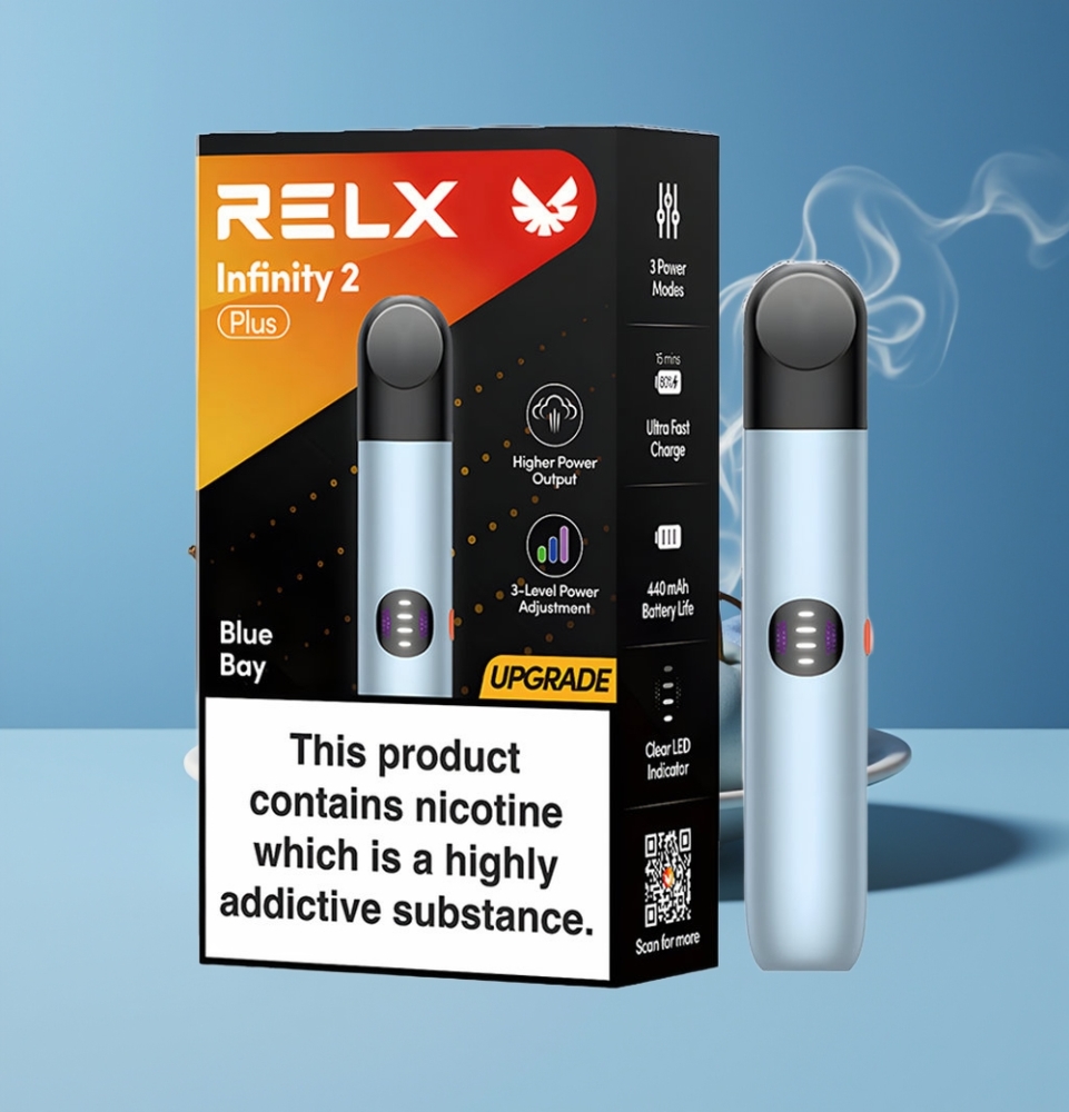 RELX Infinity 2 Plus 10W Blå Bugt Engros Danmark