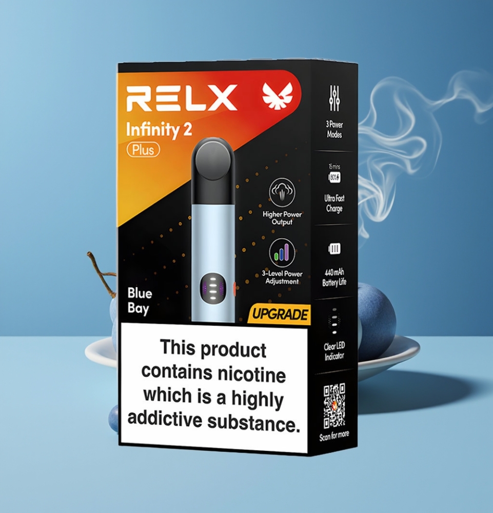 RELX Infinity 2 Plus 10W Blå Bugt Engros Danmark