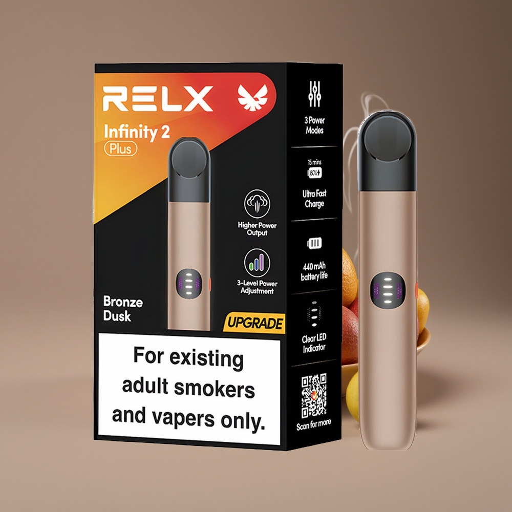 RELX Infinity 2 Plus 10W Enhed Bronze Aften Engros Danmark