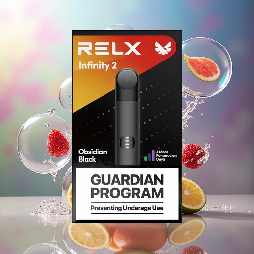 RELX Infinity 2 3-mund Slank Metalisk 440mAh Engros Danmark Mørkasteroide