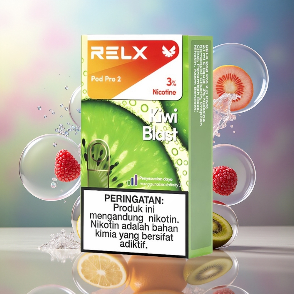RELX Pod Pro 2 1.9ml 600 puffs Kiwi Bris Engros Danmark