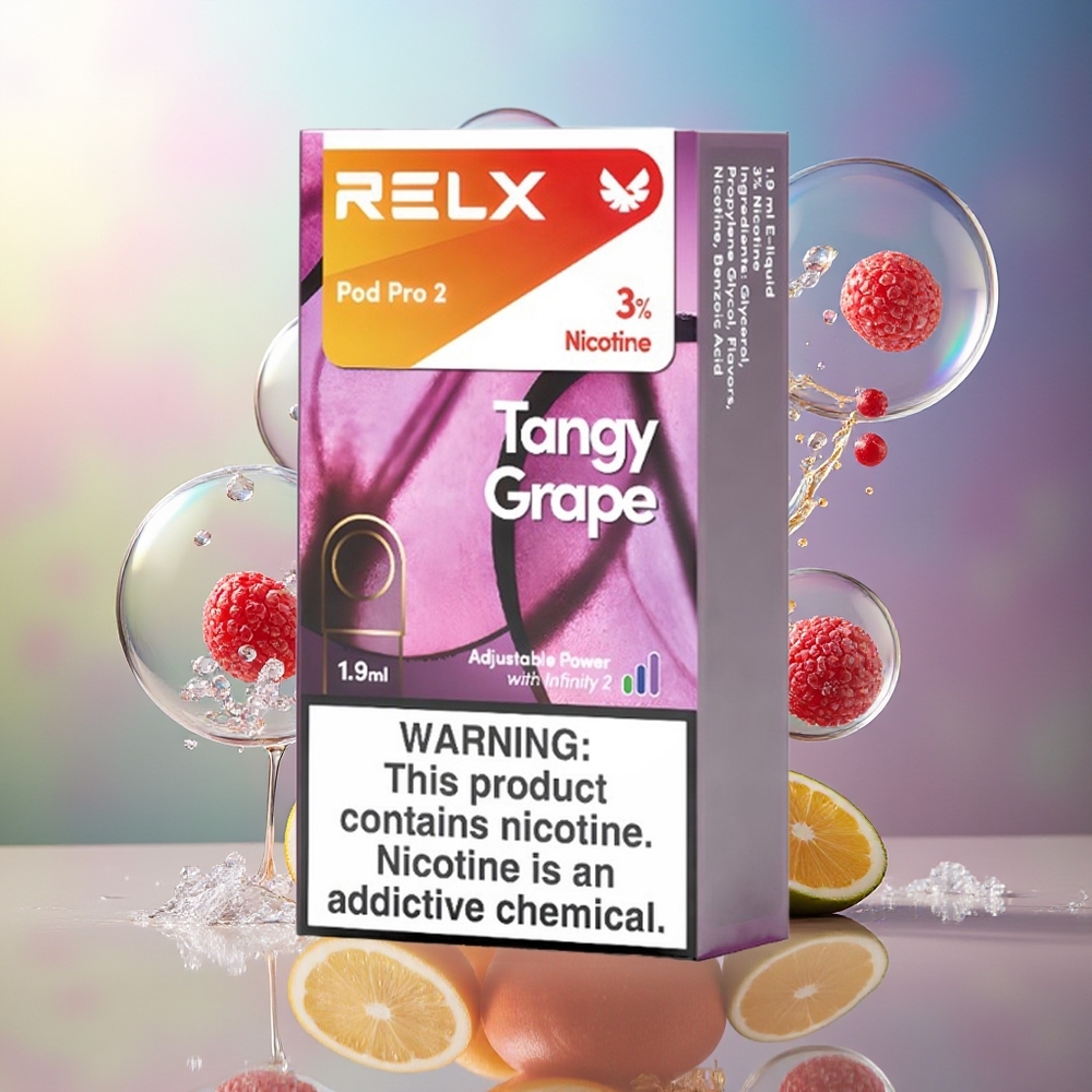 RELX Pod Pro 2 1.9ml Engros Danmark Syrlig Drue