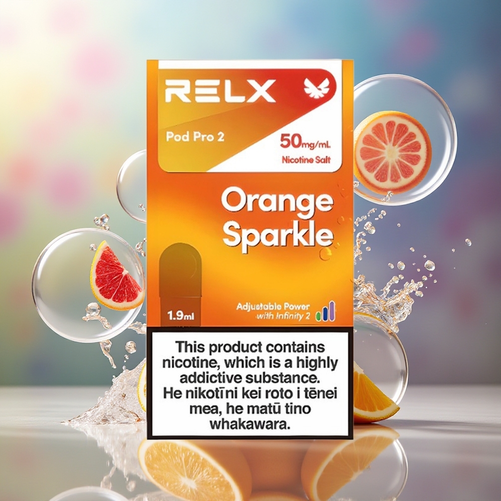 RELX Pod Pro 2 1.9ml Orange Gnist Engros Danmark