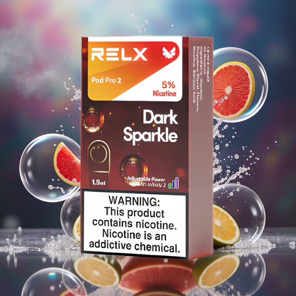 RELX Pod Pro 2 Mørk Glitre 1.9ml Engros Danmark