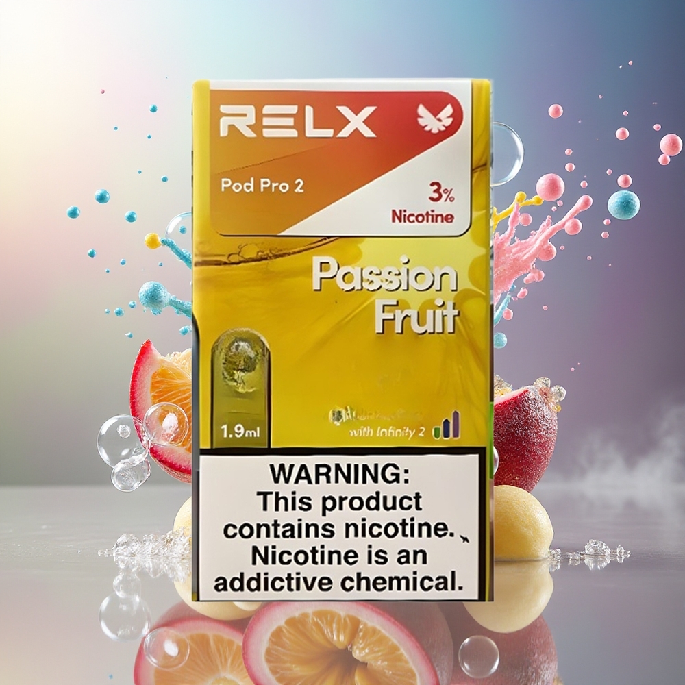 RELX Pod Pro 2 Passionfrugt 1.9ml Engros Danmark
