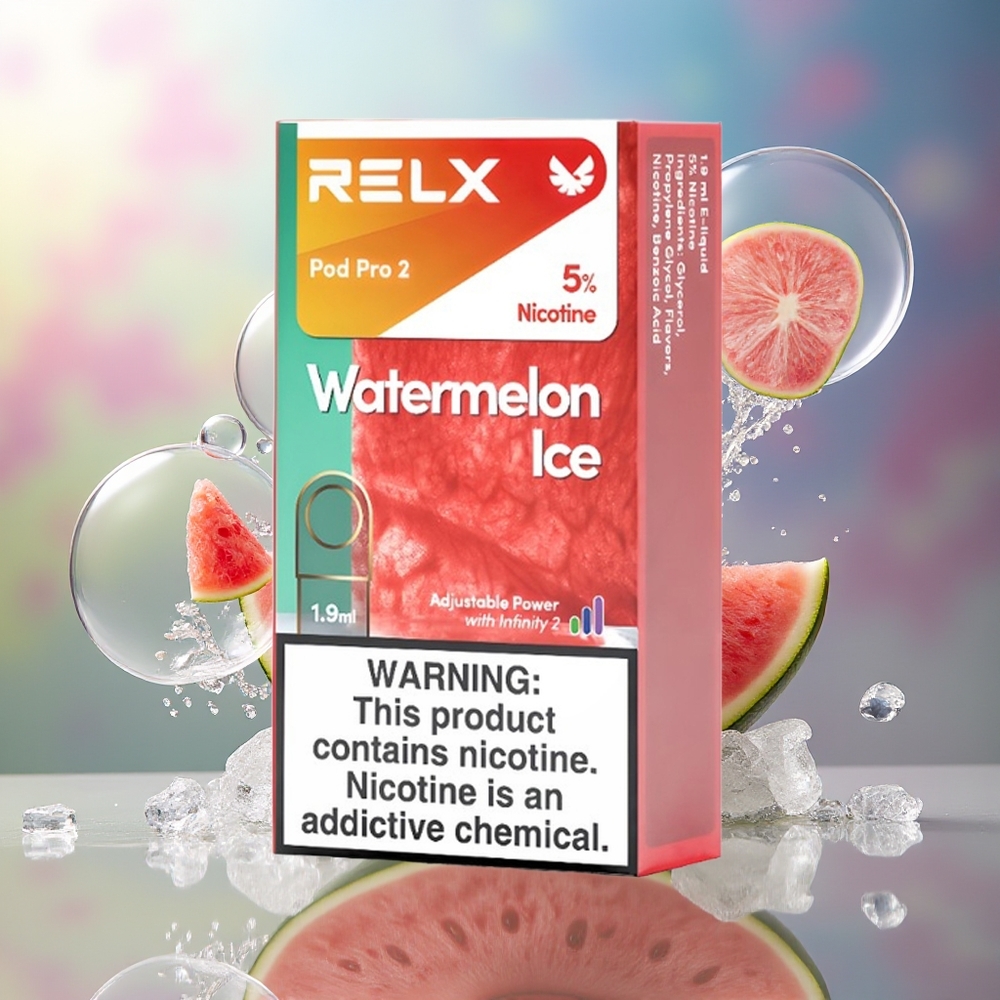 RELX Pod Pro 2 Vandmelon Is 1.9ml 600 puff Engros Danmark