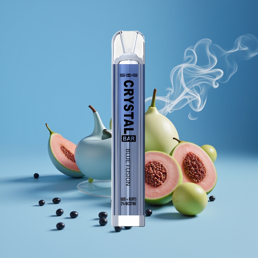 SKE Crystal Bar 600 Blå Fusion 2,0ml Engros Danmark