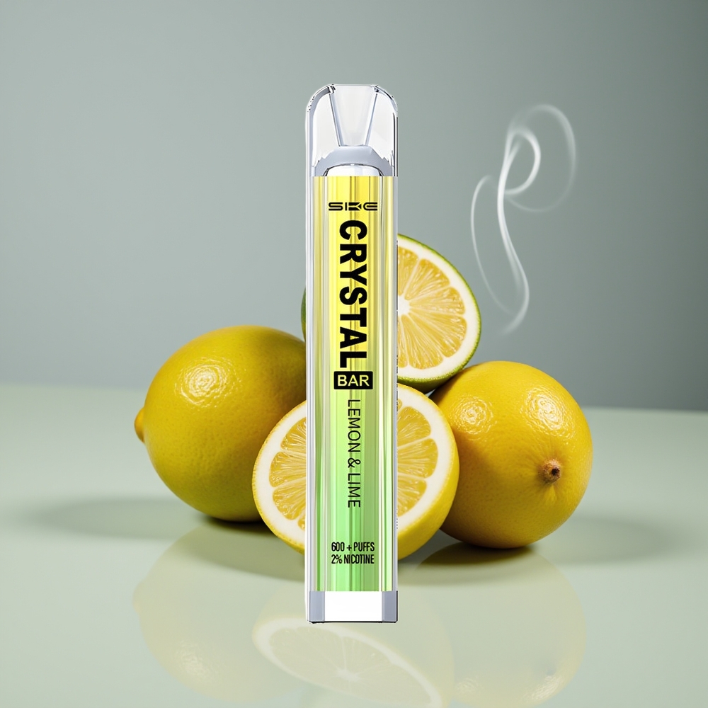 SKE Crystal Bar 600 Citron Og Lime 2ml Engros Danmark
