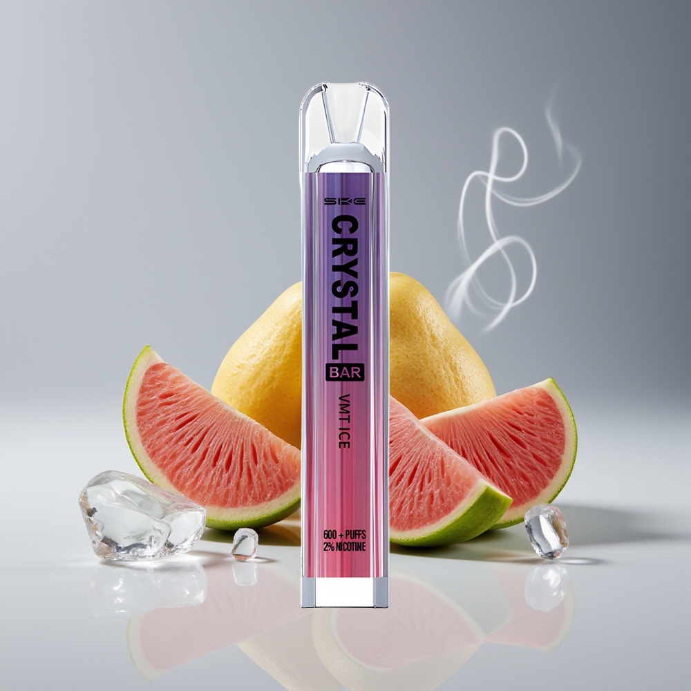 SKE Crystal Bar 600 Engros Danmark 2.0ml Ice