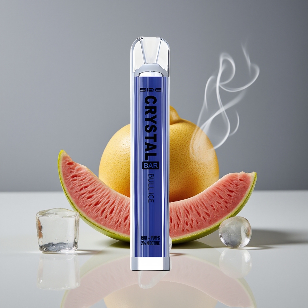 SKE Crystal Bar 600 Engros Danmark 2% Nikotin Disposable Vape Tør Is