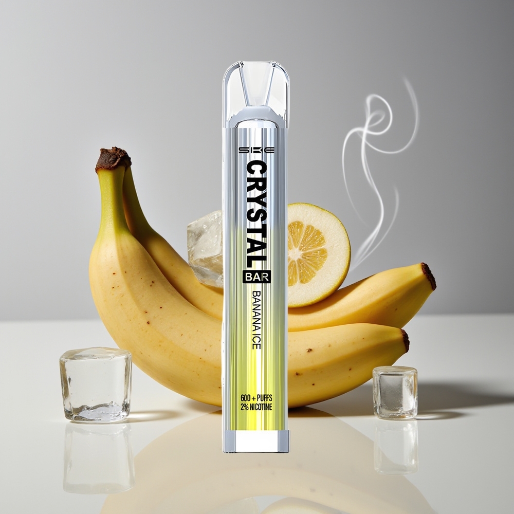 SKE Crystal Bar 600 Engros Danmark Bananis 2.0ml