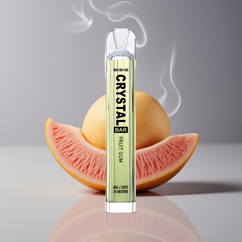 SKE Crystal Bar 600 Frugtgummi Engros Danmark 2,0ml