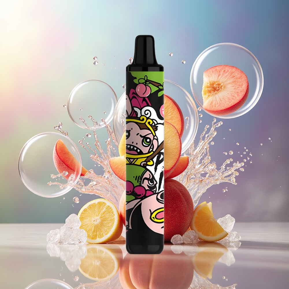 SMOK MINIONE 1600 Pust Engros Danmark Fersken Is 800mAh