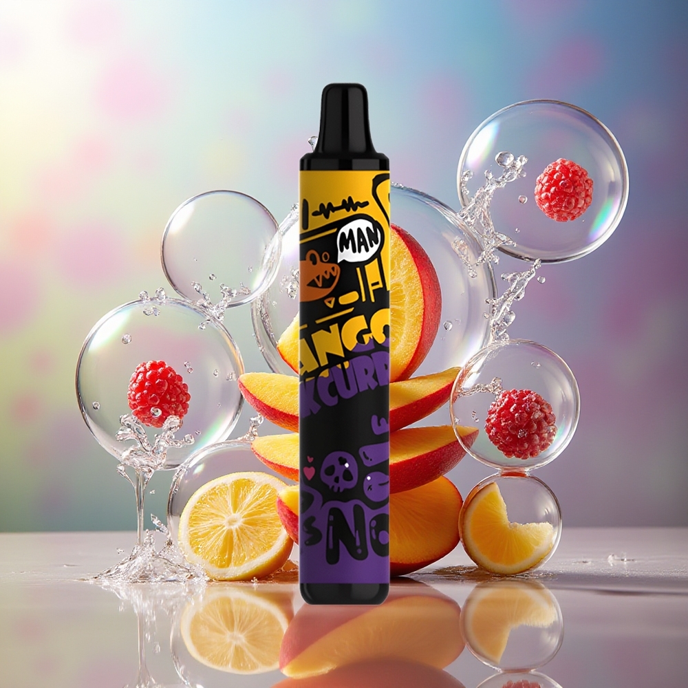 SMOK MINIONE 1600 Pust Engros Danmark Mango Solbær 4.5ml